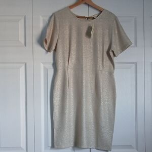 Lucky Brand Tailored Vintage Look Bodycon Dress.